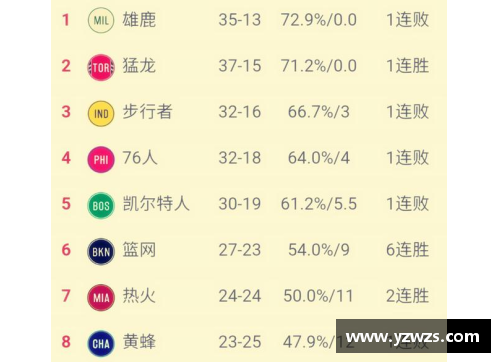 NBA球队最新战绩一览及关键分析